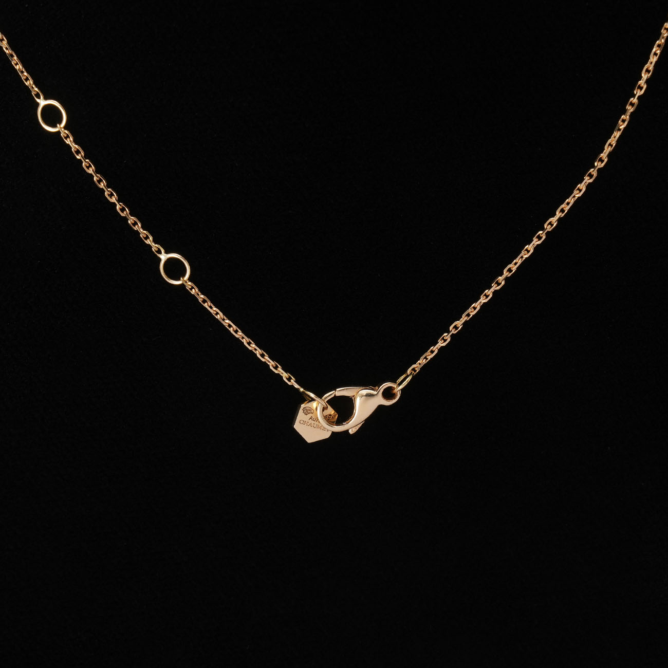 CHAUMET(USED)쇼메 비드 쇼메 다이아 네크리스 스몰