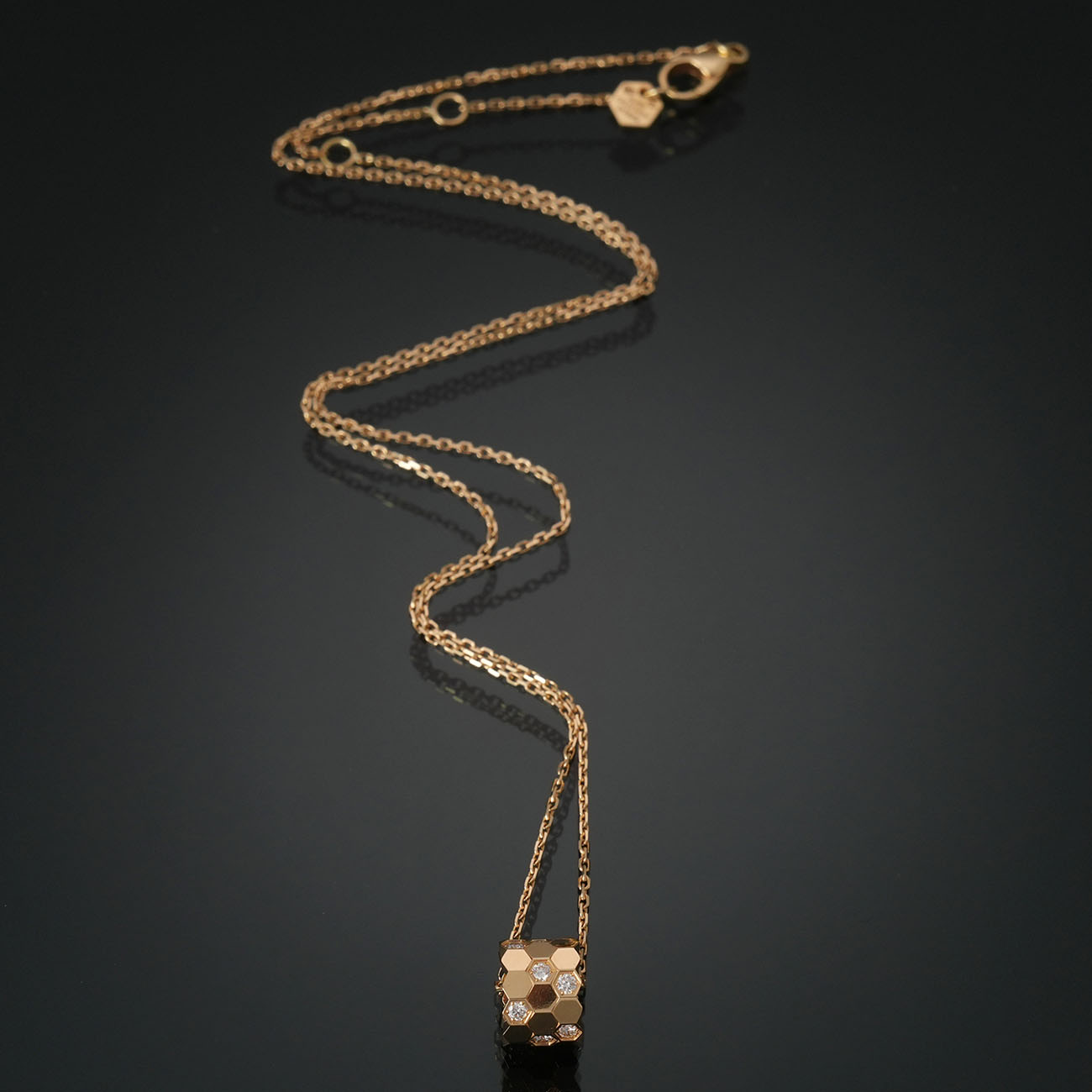 CHAUMET(USED)쇼메 비드 쇼메 다이아 네크리스 스몰