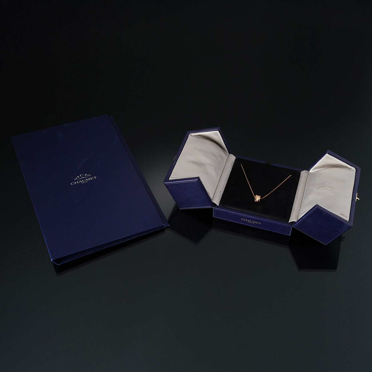 CHAUMET(USED)쇼메 비 드 쇼메 스몰 펜던트
