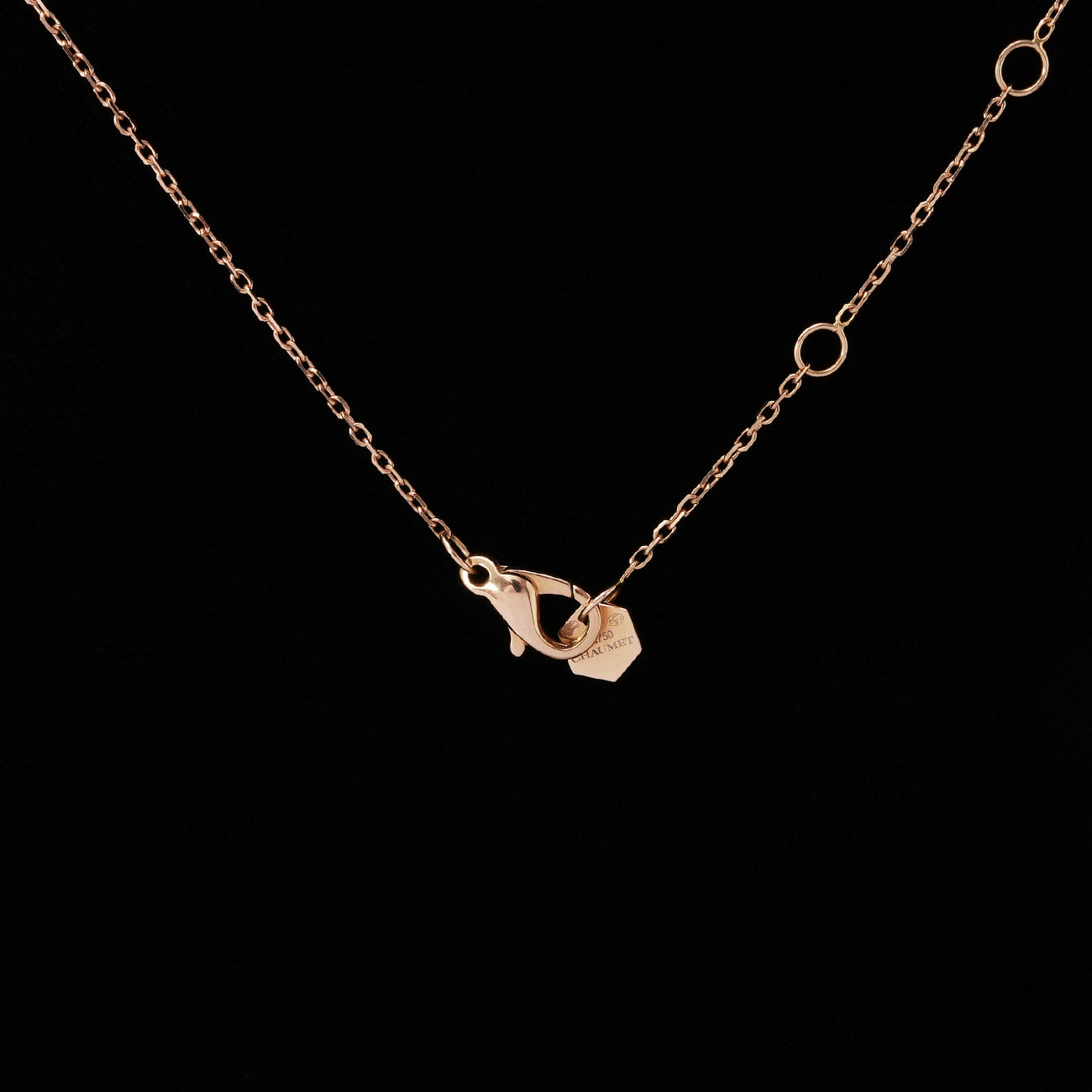 CHAUMET(USED)쇼메 비 드 쇼메 스몰 펜던트