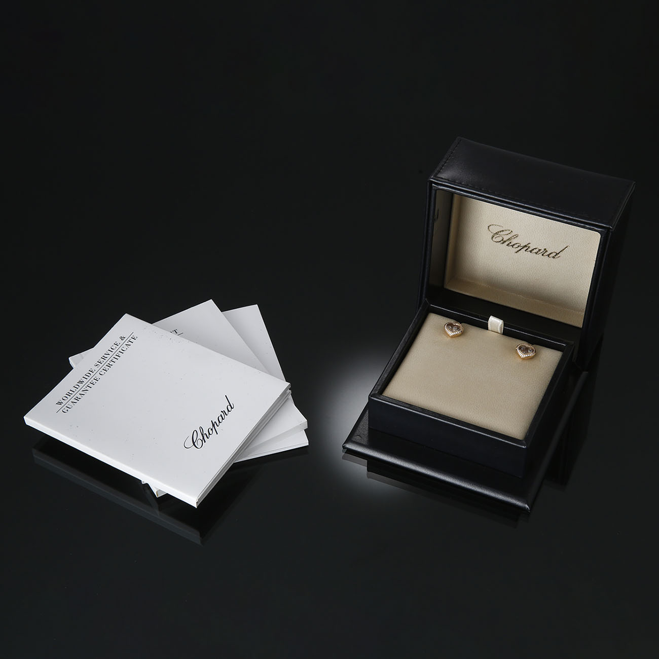 CHOPARD(USED)쇼파드 해피 다이아몬드 아이코닉 이어링