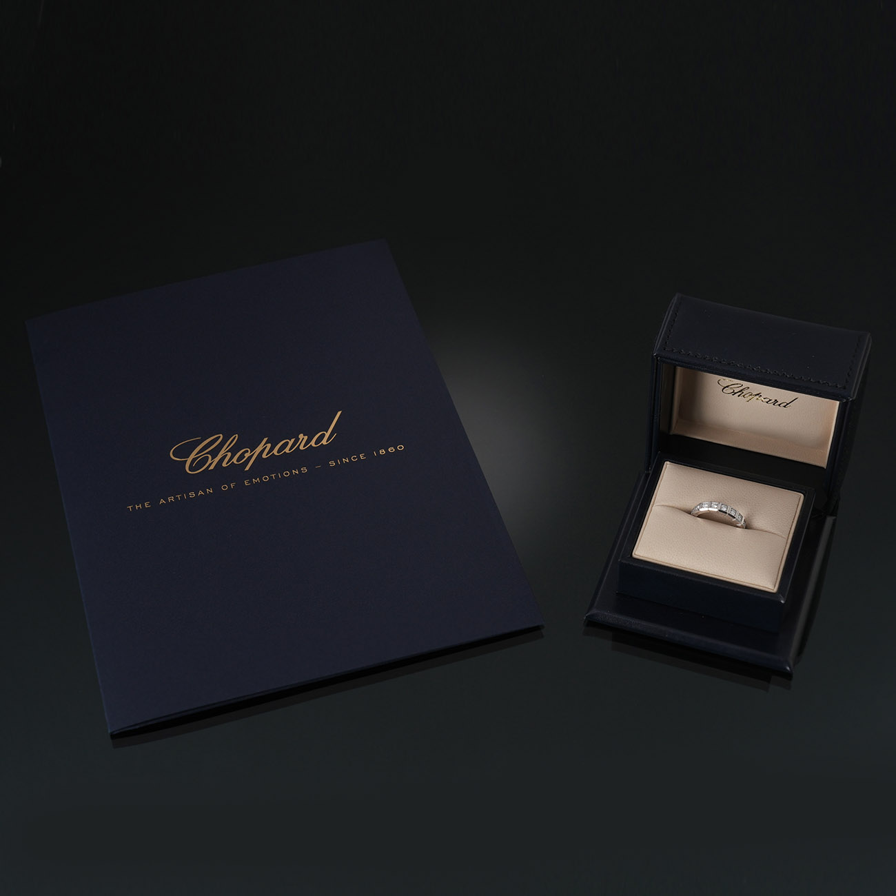 CHOPARD(USED)쇼파드 다이아 파베 아이스큐브링 #48