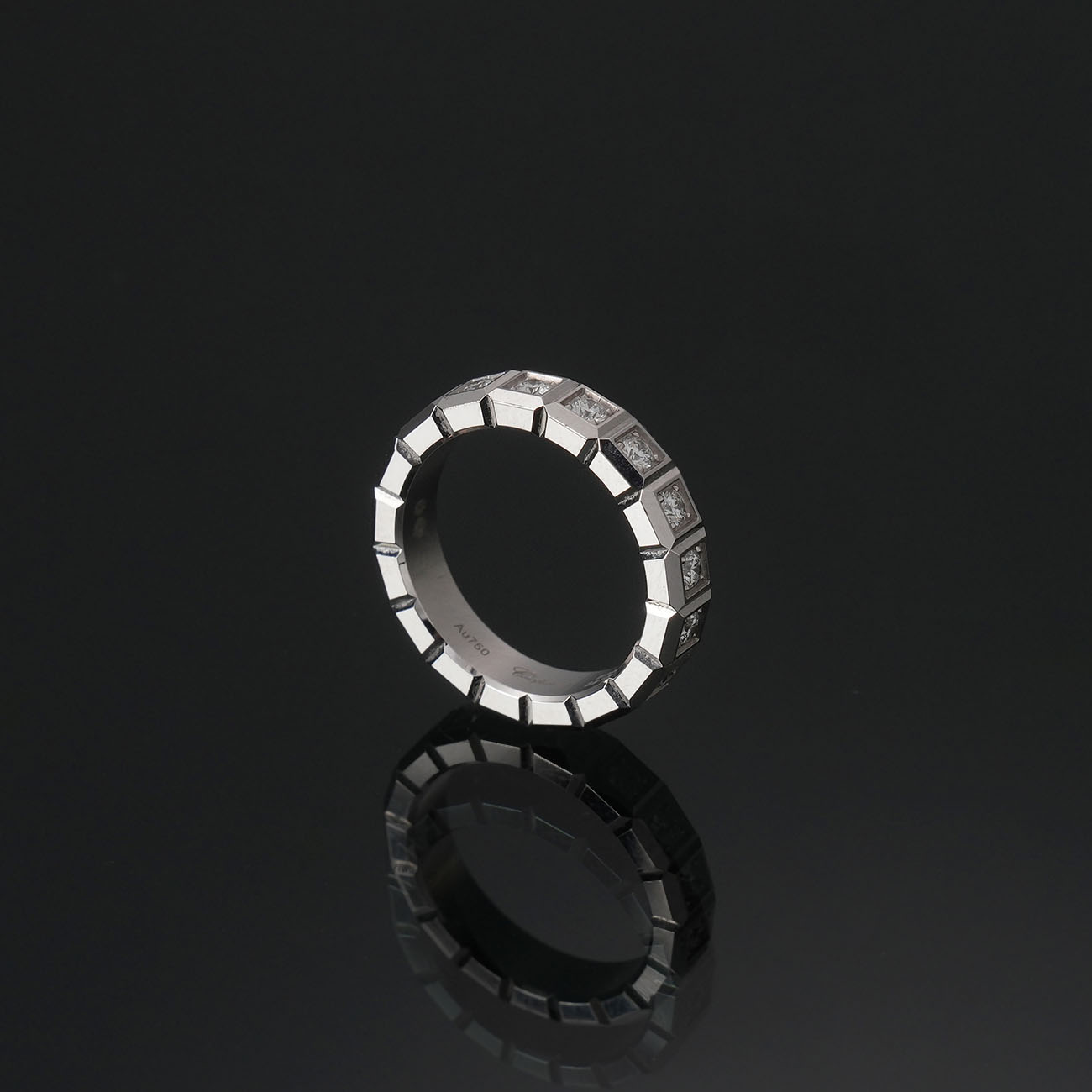 CHOPARD(USED)쇼파드 다이아 파베 아이스큐브링 #48