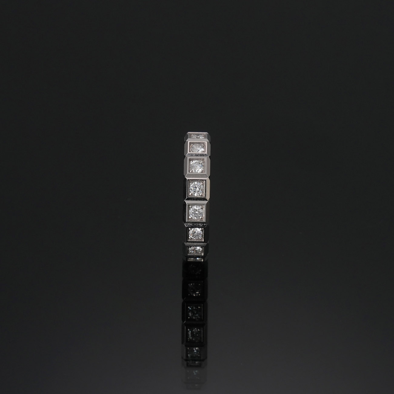 CHOPARD(USED)쇼파드 다이아 파베 아이스큐브링 #48
