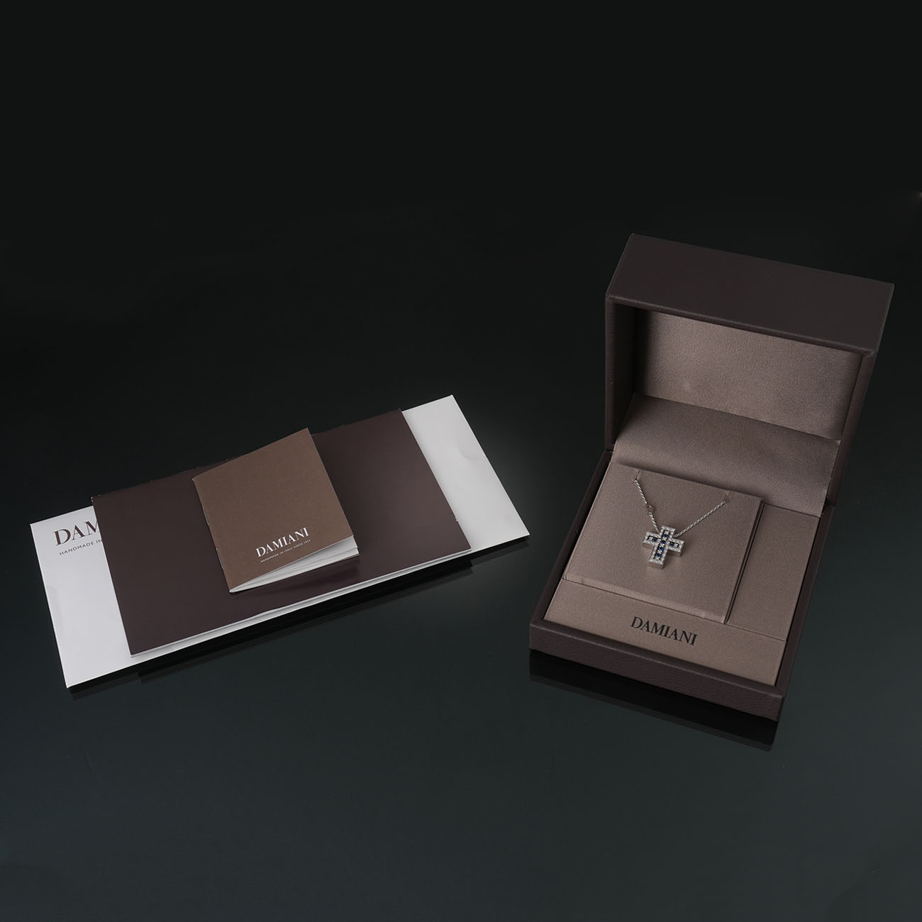 DAMIANI(USED)다미아니 벨에포크 사파이어 네크리스 미듐