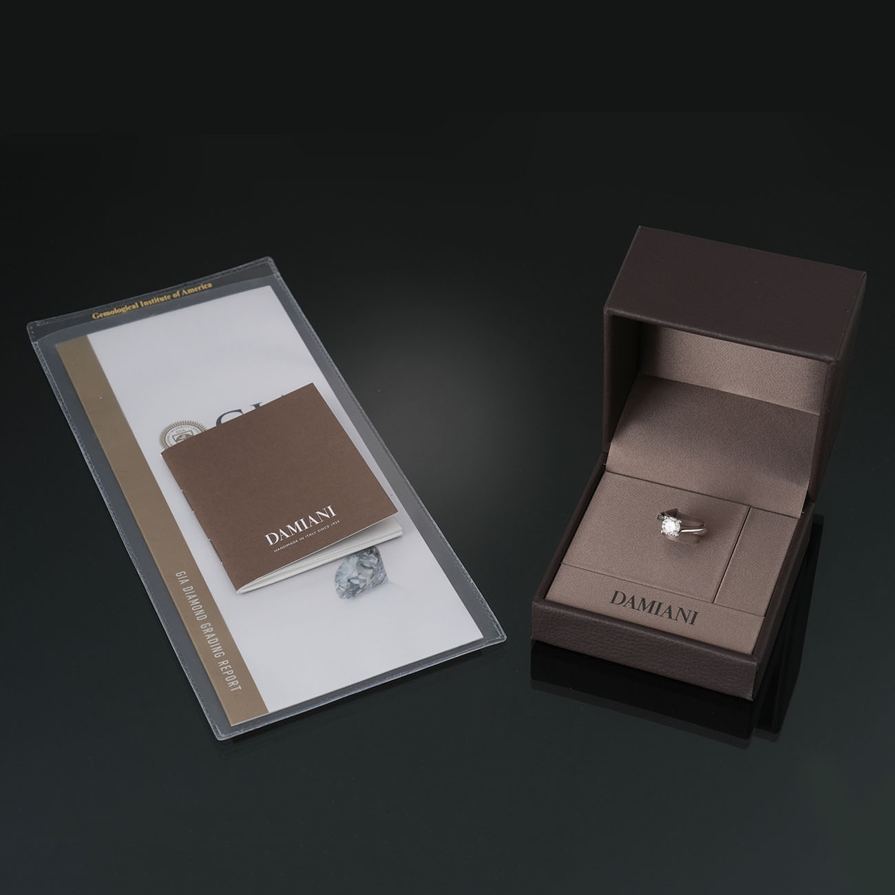 DAMIANI(USED)다미아니 1.01ct 웨딩 링 #47
