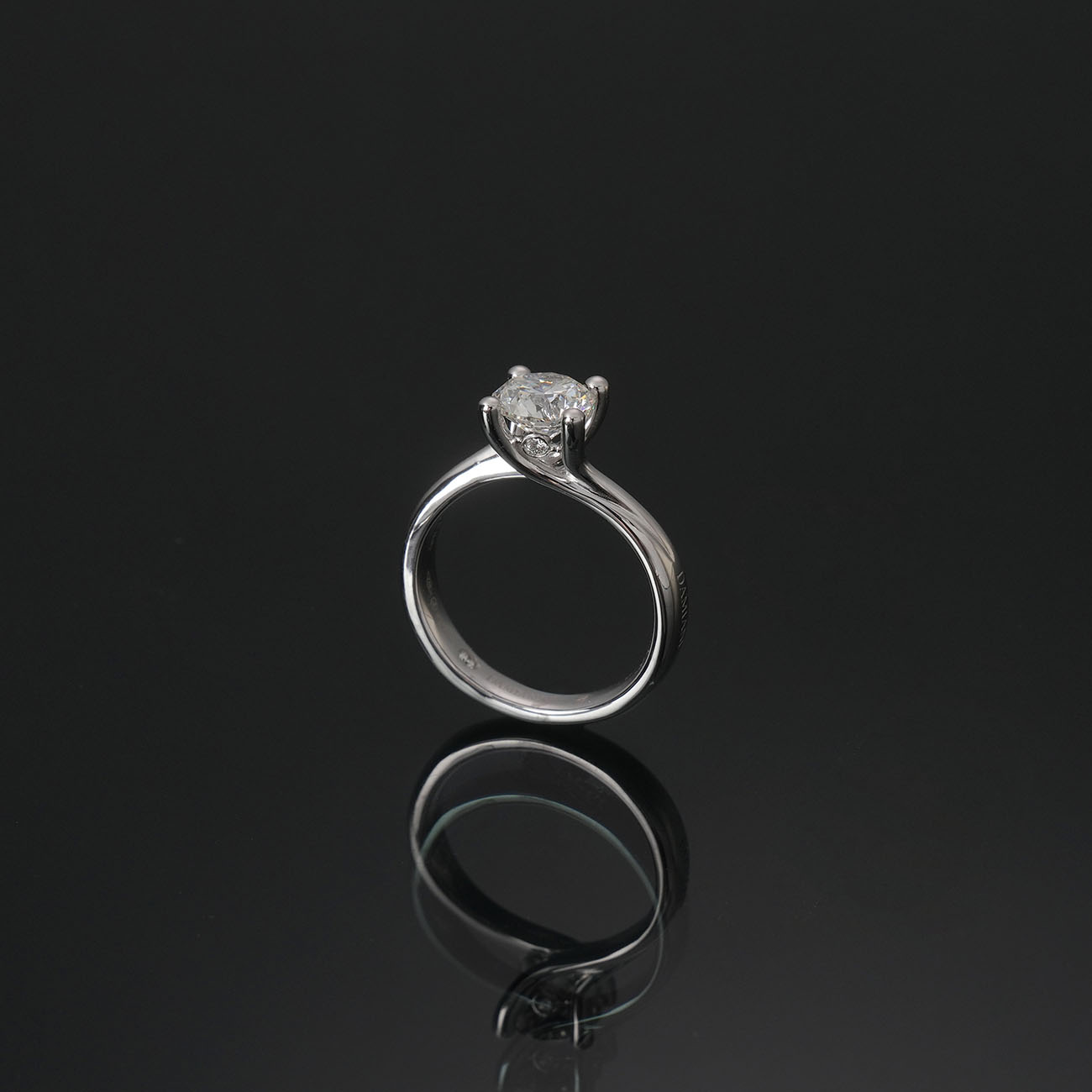 DAMIANI(USED)다미아니 1.01ct 웨딩 링 #47
