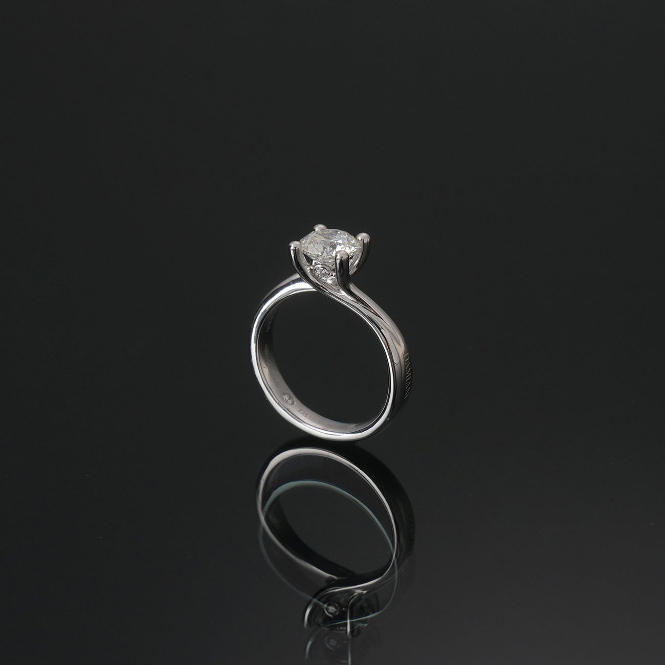 DAMIANI(USED)다미아니 1.01ct 웨딩 링 #47