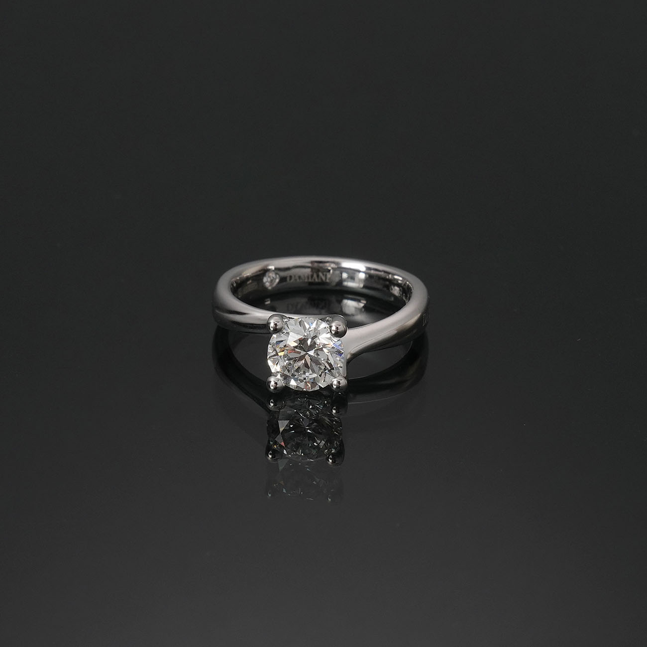 DAMIANI(USED)다미아니 1.01ct 웨딩 링 #47