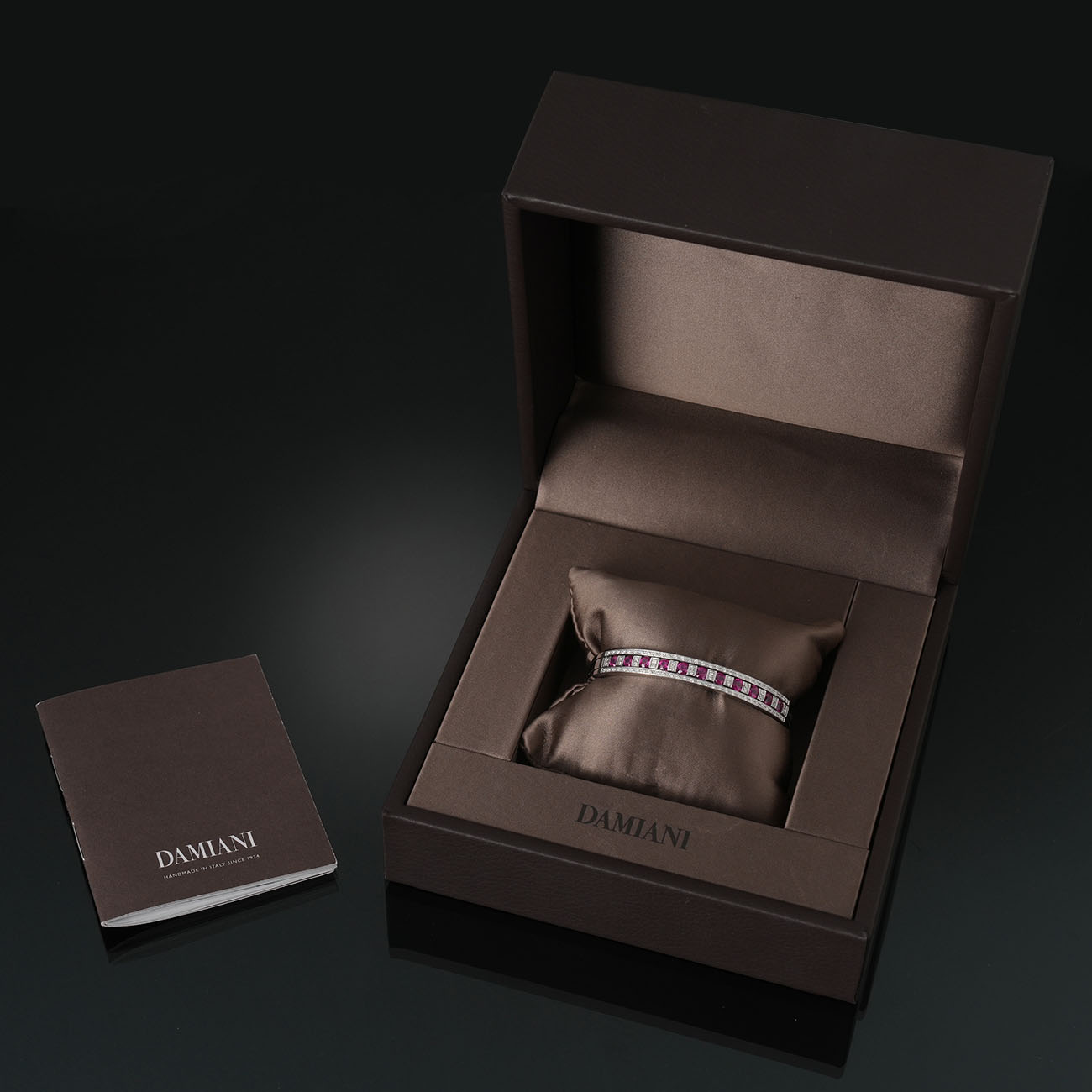 DAMIANI(USED)다미아니 벨에포크 다이아 루비 브레이슬릿 #S