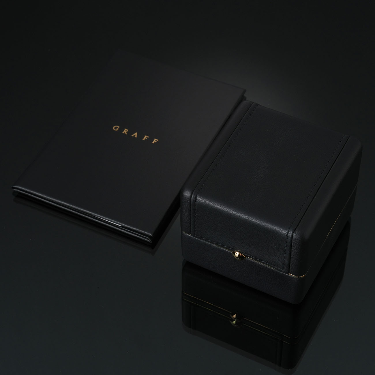 GRAFF(USED)그라프 스파이럴 웨딩링 #47.5