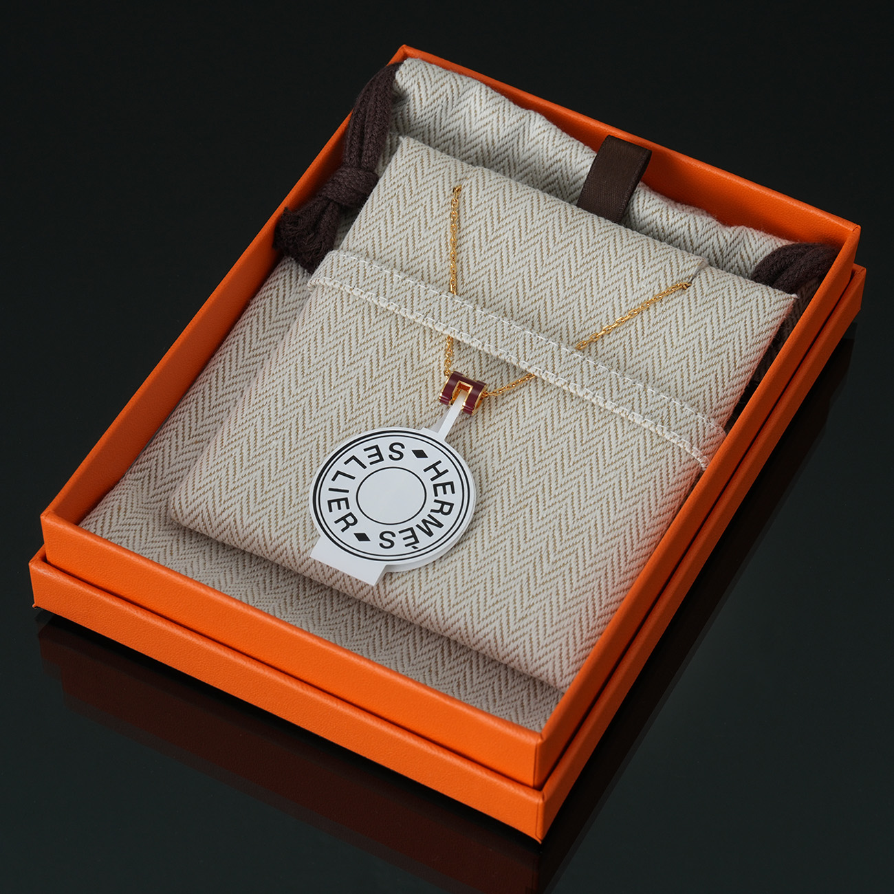 HERMES(USED)에르메스 미니 팝아슈 네크리스
