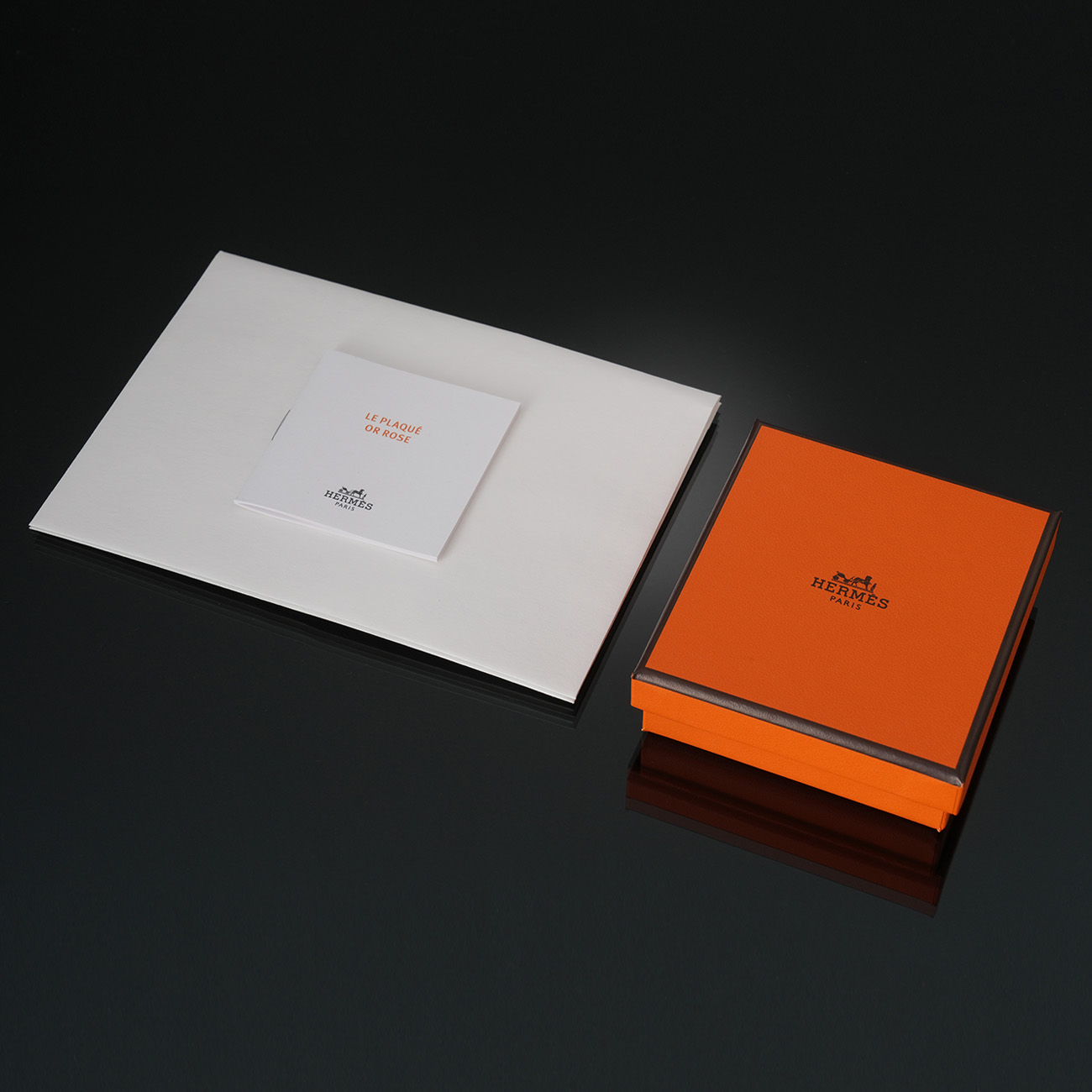 HERMES(USED)에르메스 미니 팝 이어링 로즈 드라제
