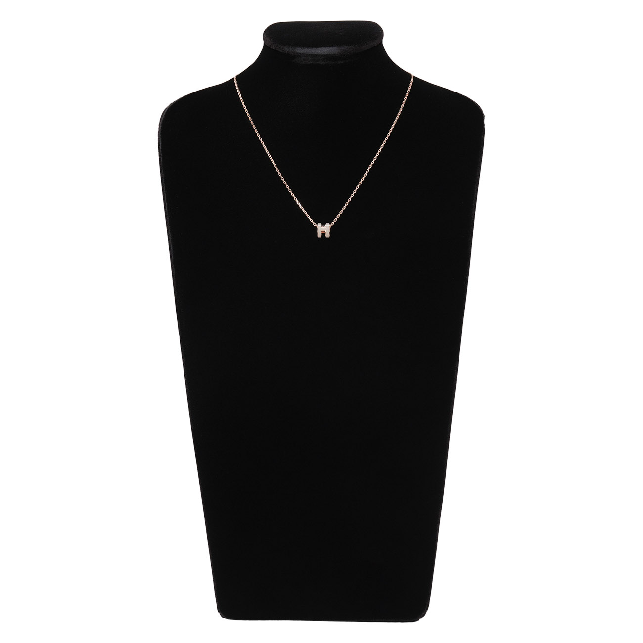 HERMES(NEW)에르메스 미니 팝아슈 네크리스 마론글라세 (새상품) NEW PRODUCT