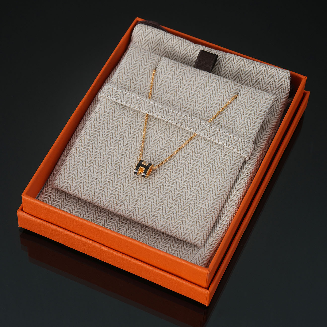 HERMES(USED)에르메스 미니 팝아슈 네크리스