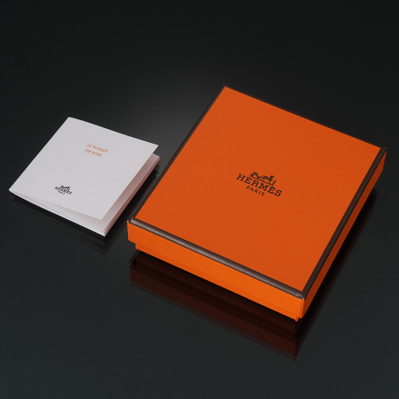 HERMES(USED)에르메스 미니 팝아슈 네크리스 마론글라세 로즈골드
