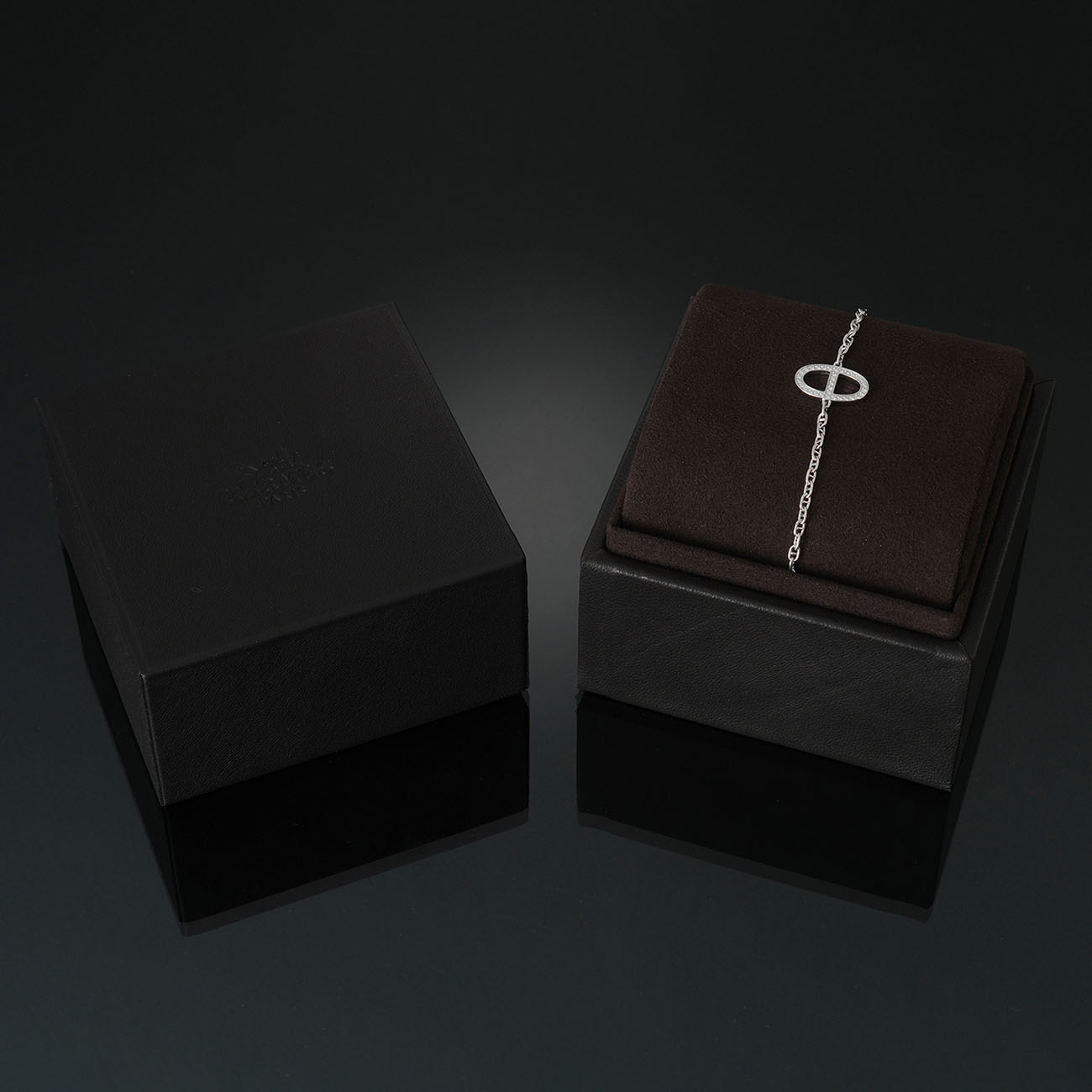 HERMES(USED)에르메스 다이아 샹달 컨투어 브레이슬릿