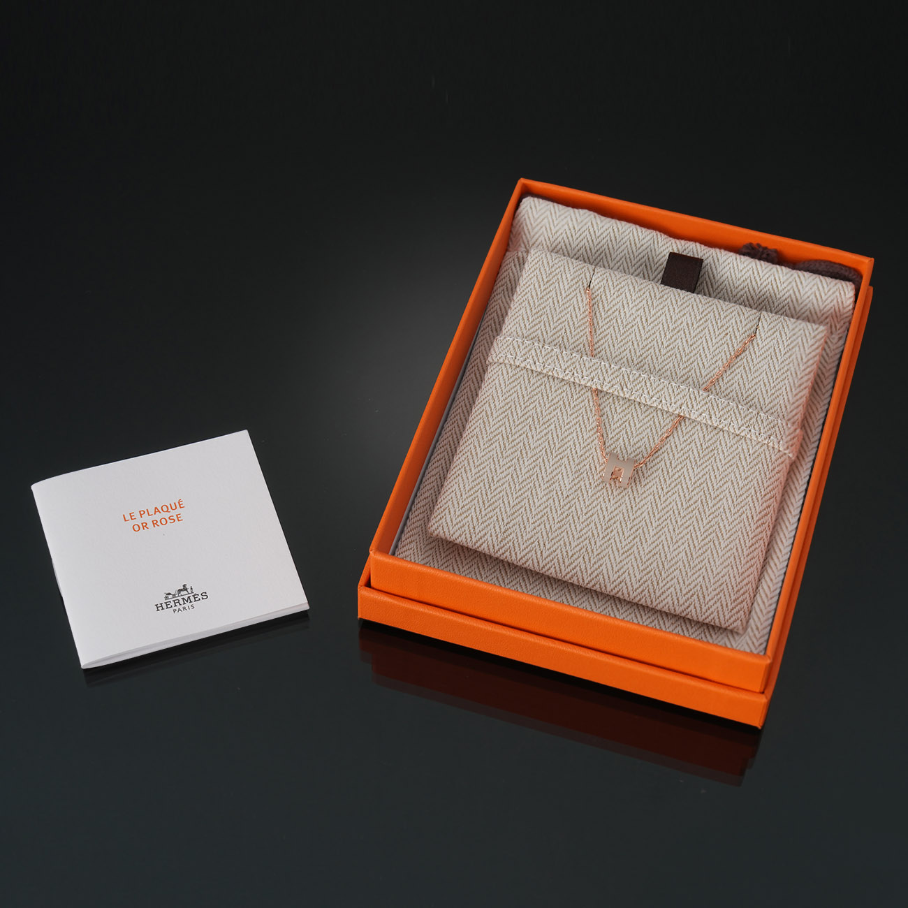 HERMES(USED)에르메스 팝아슈 미니 마론글라세 로즈골드