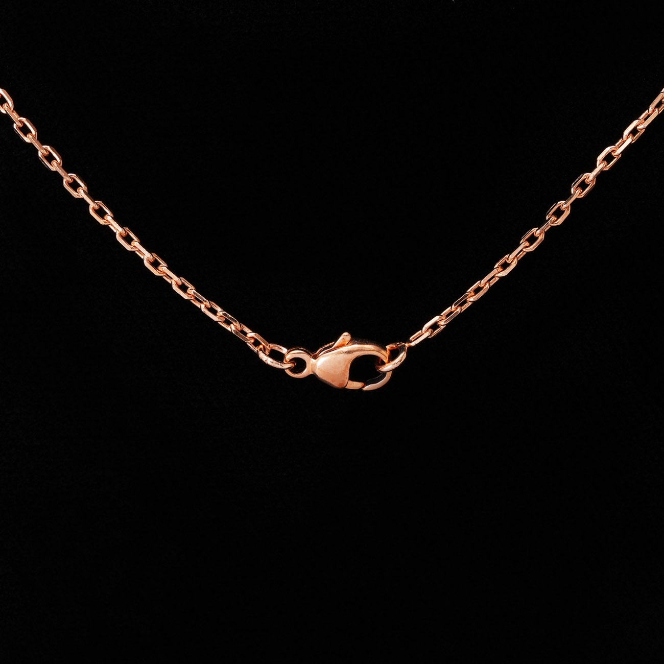 HERMES(USED)에르메스 미니 팝아슈 네크리스 느와 / 로즈