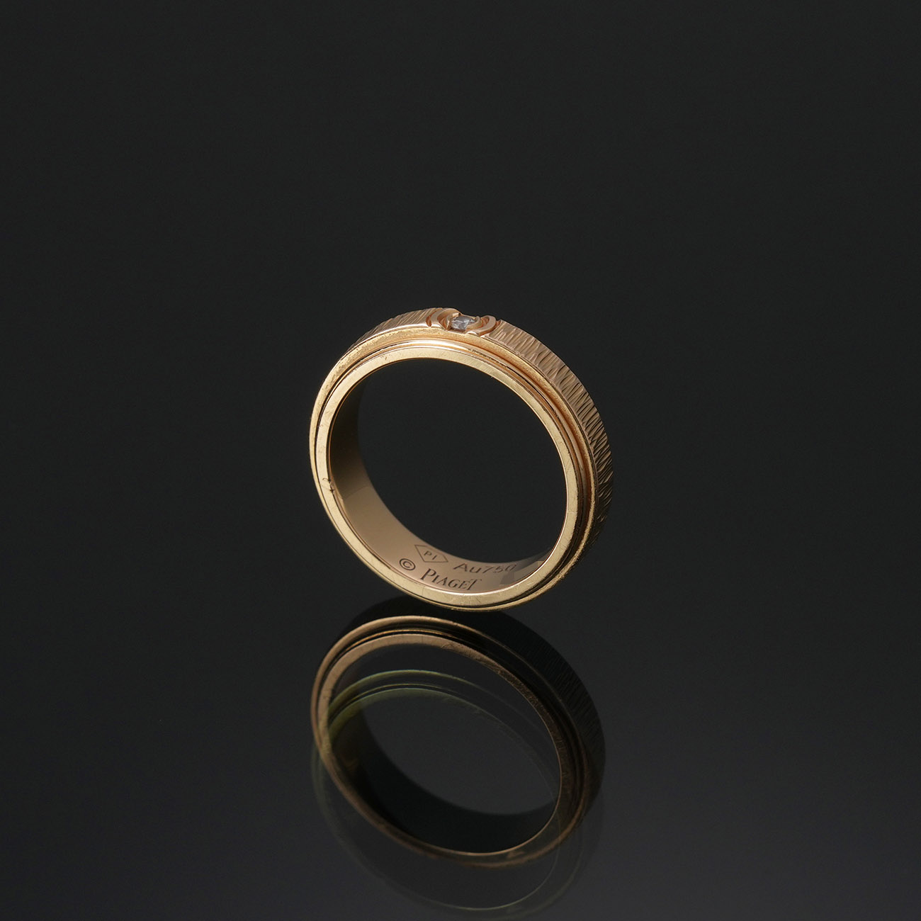 PIAGET(USED)피아제 1P 포제션 데코 팰리스링 #50