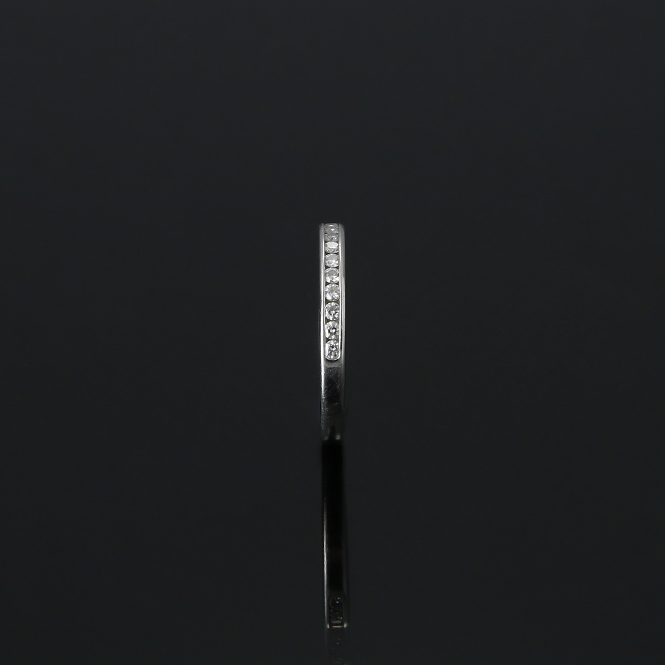 TIFFANY(USED)티파니 15P 다이아 웨딩밴드 47#