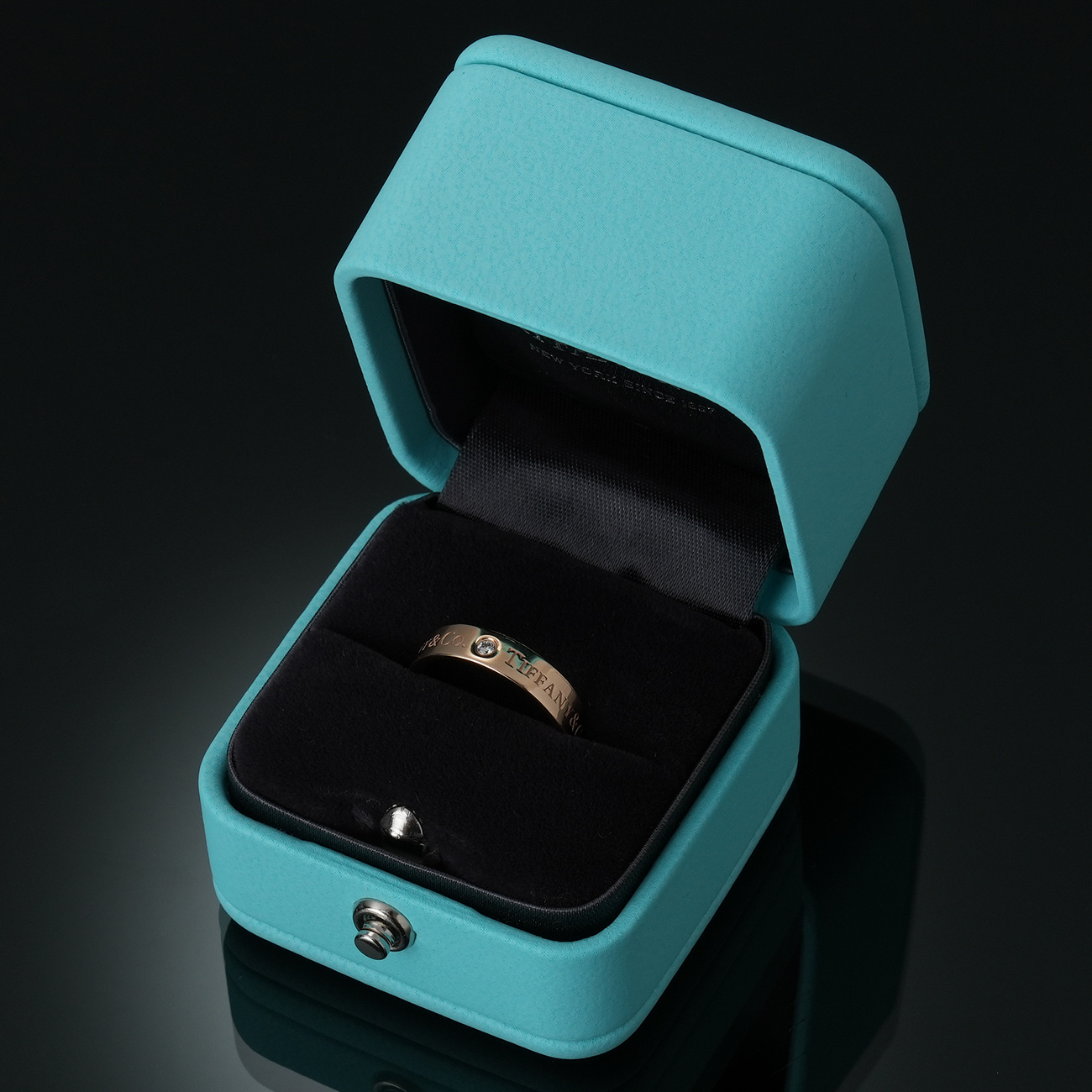 TIFFANY&CO(USED)티파니앤코 3P 웨딩링 #6.5