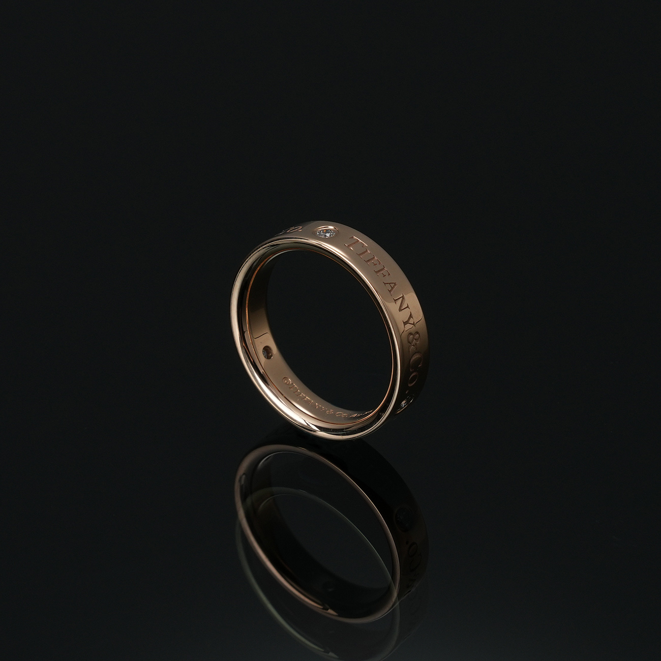 TIFFANY&CO(USED)티파니앤코 3P 웨딩링 #6.5