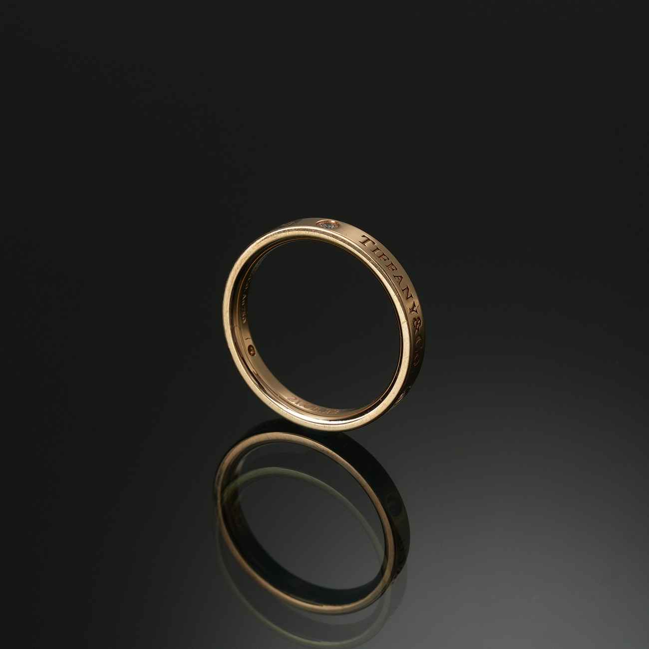 TIFFANY&CO(USED)티파니앤코 1P 밴드링 #5