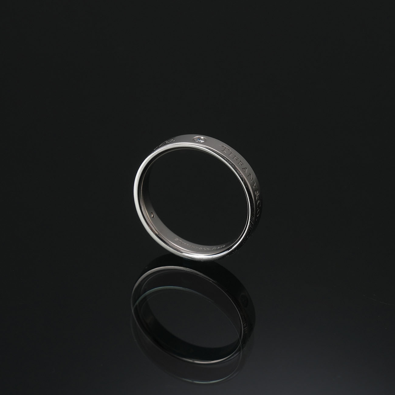 TIFFANY & CO.(USED)티파니 3P 티파니앤코 밴드링#9.5