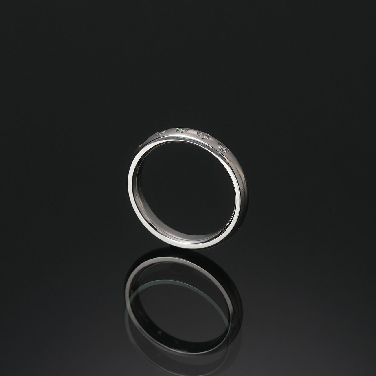 TIFFANY & CO.(USED)티파니 엘사 퍼레티 레이어링 밴드 링 #4.5