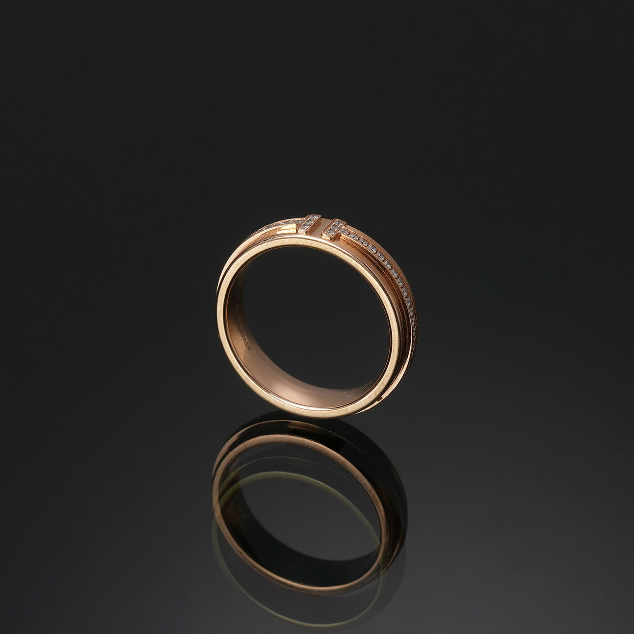 TIFFANY & CO.(USED)티파니 네로우 다이아몬드 링 #49