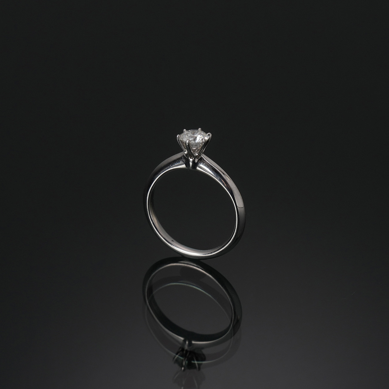 TIFFANY & CO.(USED)티파니 0.51ct 다이아 웨딩 링 #50