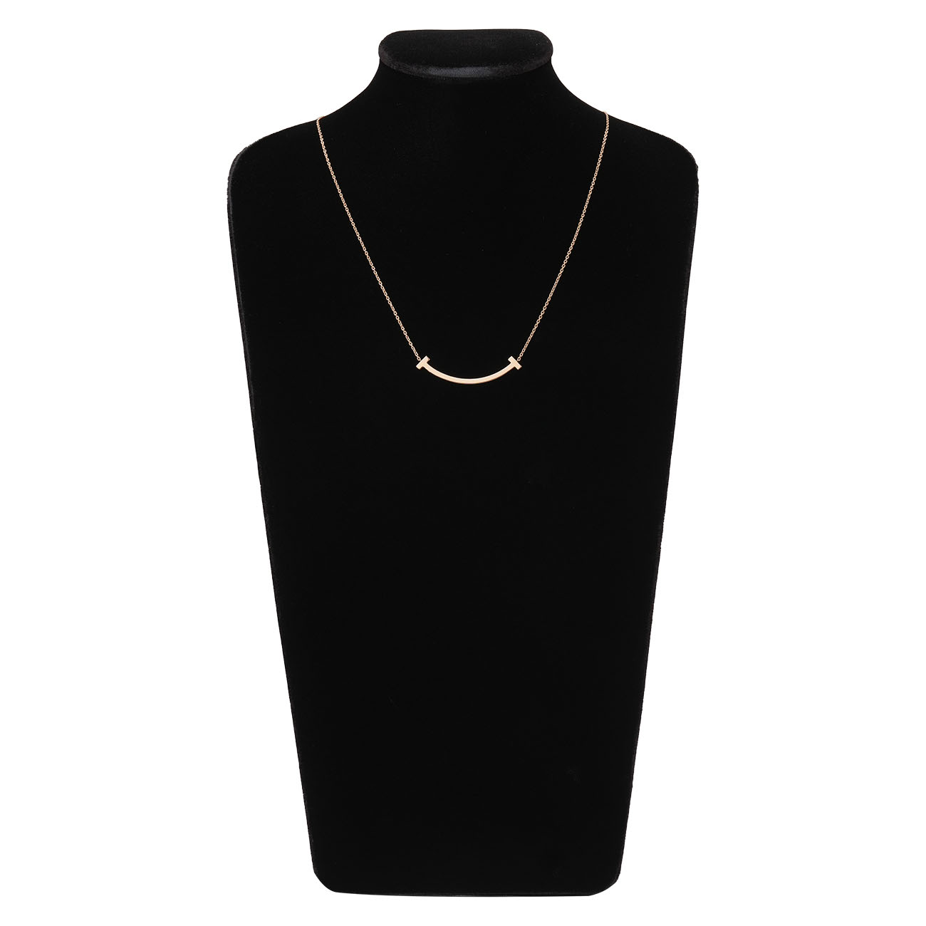 TIFFANY & CO.(USED)티파니 T 스마일 미디엄 네크리스