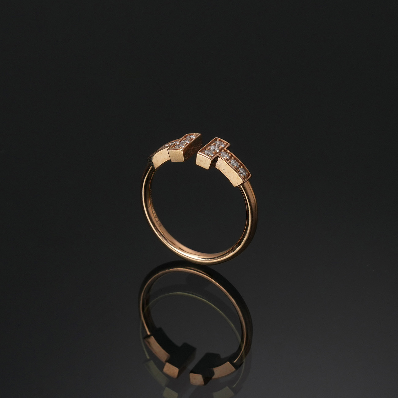 TIFFANY & CO.(USED)티파니 다이아몬드 와이어 링 #4