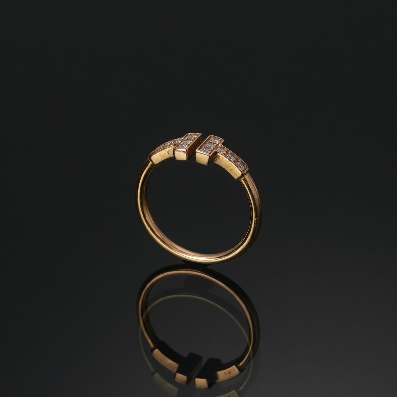 TIFFANY & CO.(USED)티파니 다이아몬드 와이어 링#5