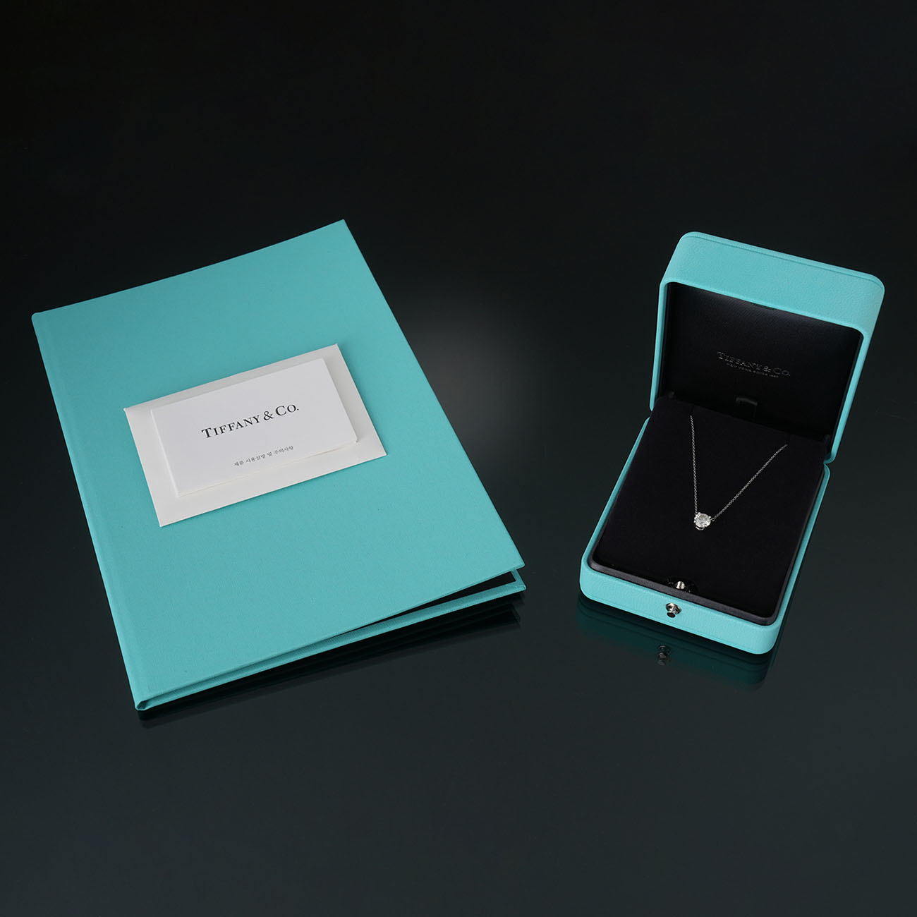TIFFANY & CO.(USED)티파니 1.24ct 다이아 네크리스