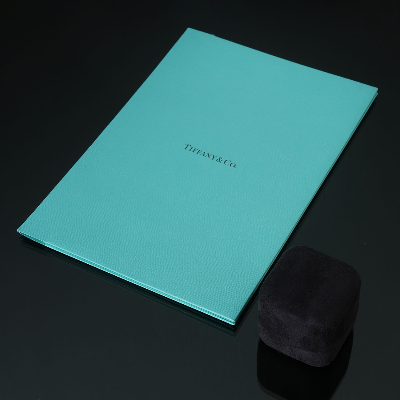 TIFFANY & CO.(USED)티파니 0.19ct 다이아 플래티늄 링 #49