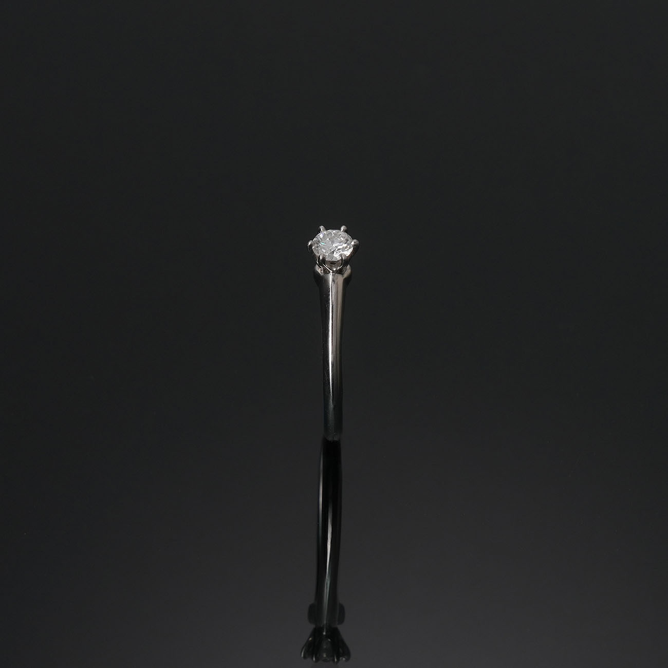 TIFFANY & CO.(USED)티파니 0.19ct 다이아 플래티늄 링 #49