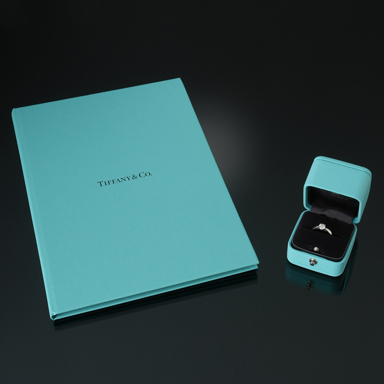 TIFFANY & CO.(USED)티파니 0.56ct 다이아 플레티넘 웨딩밴드 #47.5