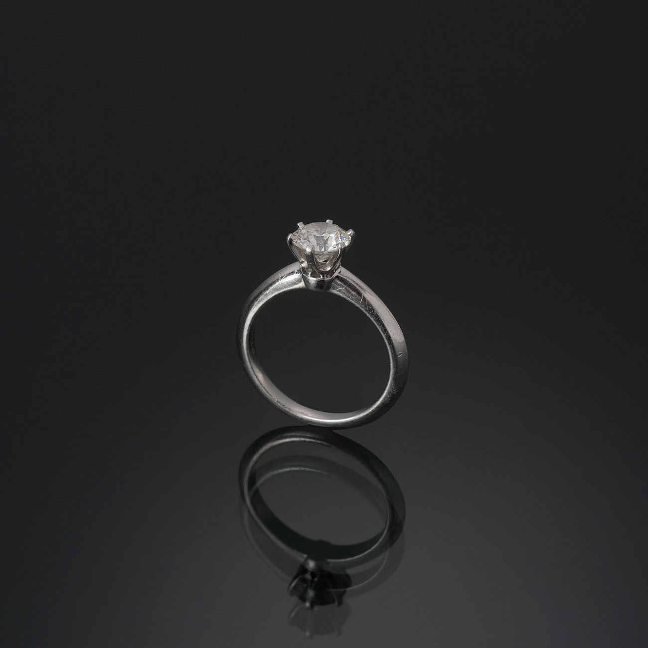 TIFFANY & CO.(USED)티파니 다이아 1.27ct 웨딩 링 #54