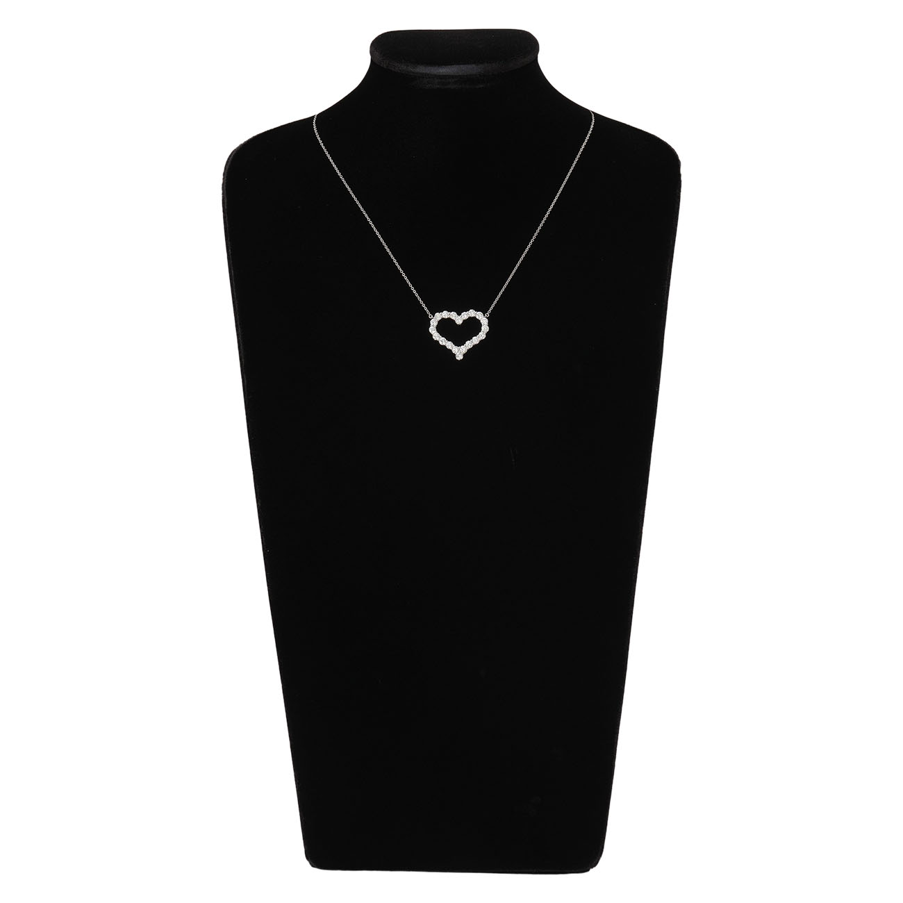 TIFFANY & CO.(USED)티파니 다이아 하트 목걸이