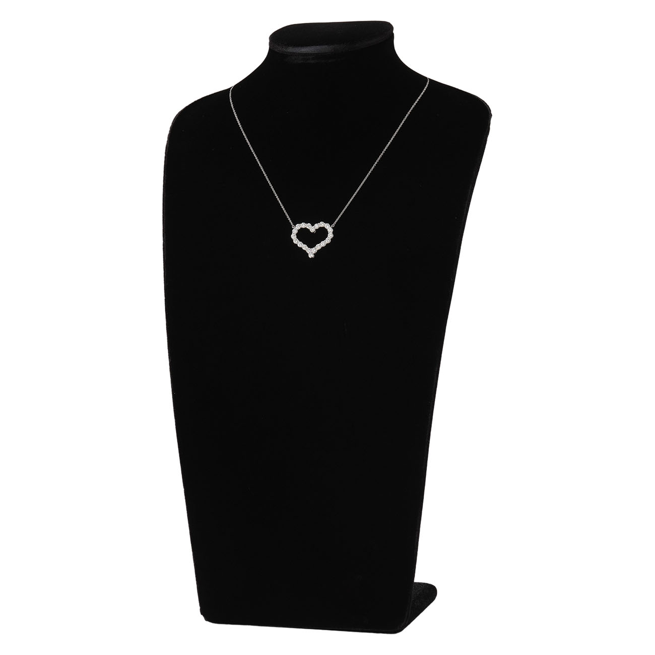 TIFFANY & CO.(USED)티파니 다이아 하트 목걸이