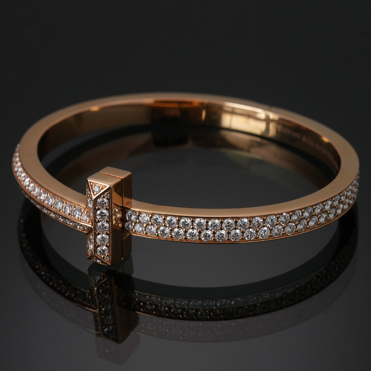 TIFFANY & CO.(USED)티파니 T1 힌지드 뱅글 풀파베 브레이슬릿#SM