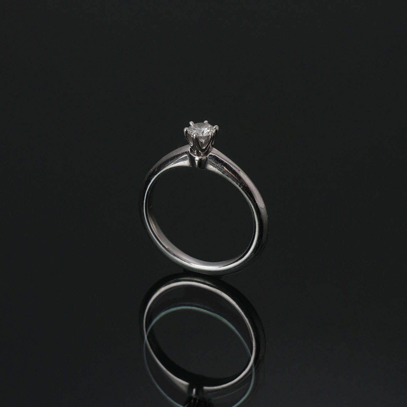 TIFFANY & CO.(USED)티파니앤코 플레티넘 다이아 링 #47