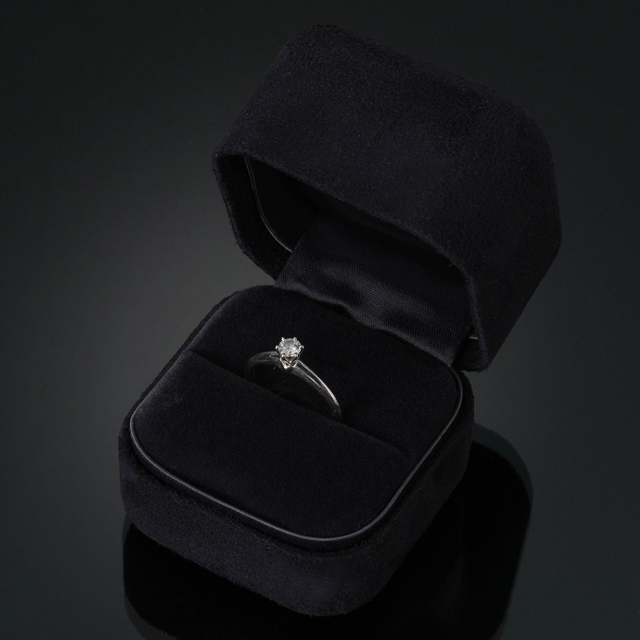 TIFFANY & CO.(USED)티파니앤코 플레티넘 다이아 링 #47