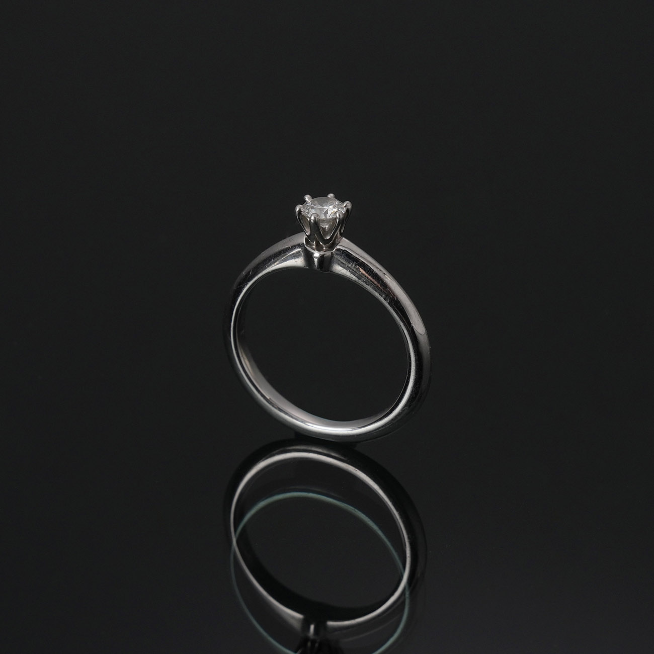 TIFFANY & CO.(USED)티파니앤코 플레티넘 다이아 링 #47