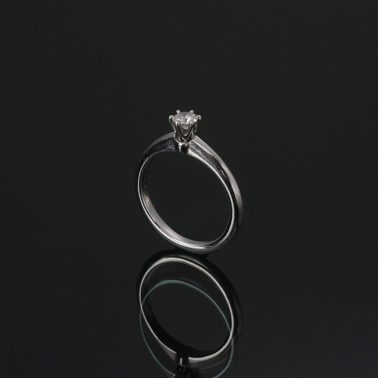 TIFFANY & CO.(USED)티파니앤코 플레티넘 다이아 링 #47