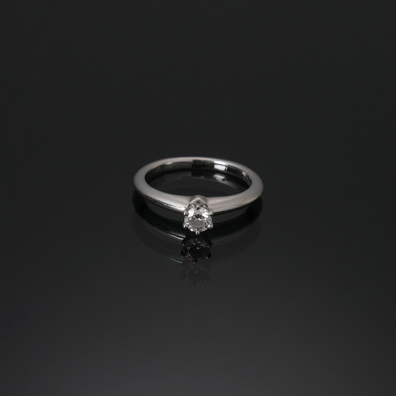 TIFFANY & CO.(USED)티파니앤코 플레티넘 다이아 링 #47