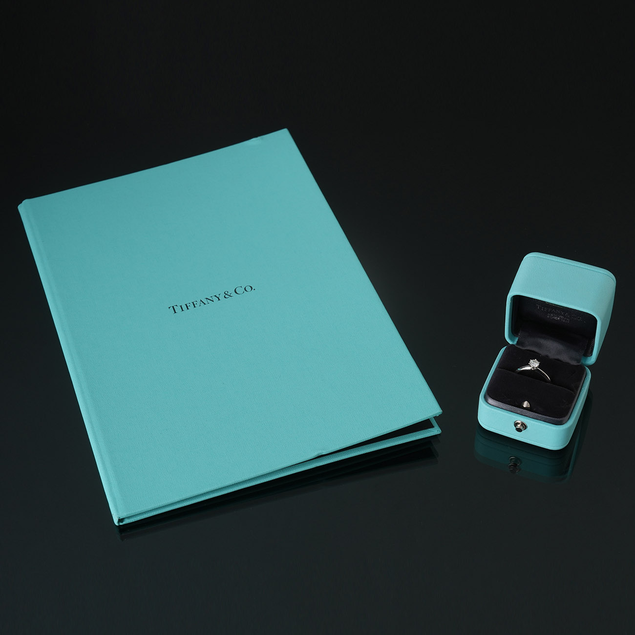 TIFFANY & CO.(USED)티파니 0.40ct 다이아 웨딩 링 #51