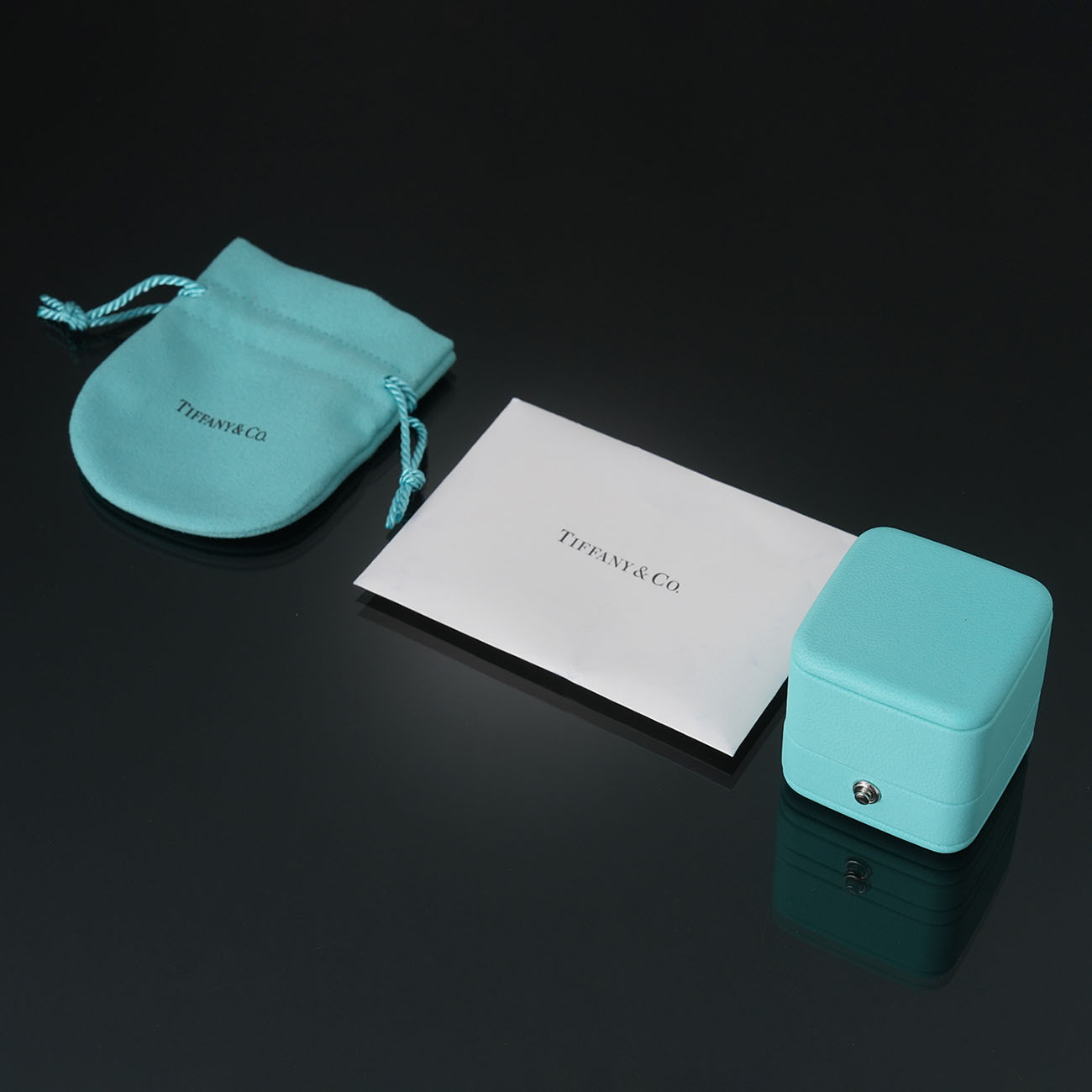 TIFFANY & CO.(USED)티파니 투게더 1P 밀그레인링 4mm # 4.5(티파니)